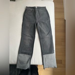 Rebecca Taylor grey flared jeans